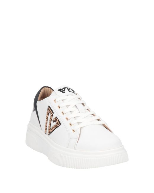 Emanuélle Vee White Sneakers Leather