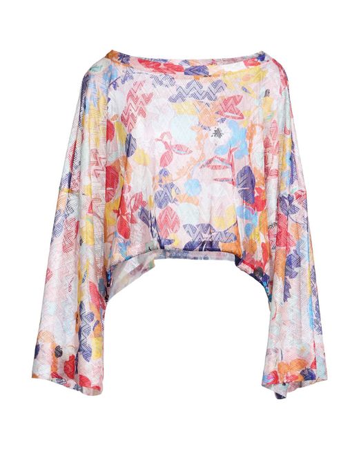 Top Missoni de color Red