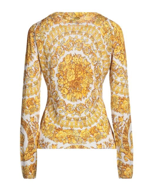 Pullover Versace de color Metallic