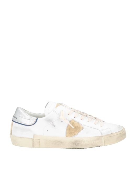 Philippe Model White Sneakers Leather for men