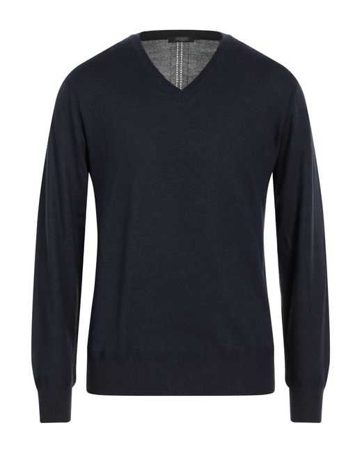 +39 Masq Blue Sweater Merino Wool, Acrylic for men