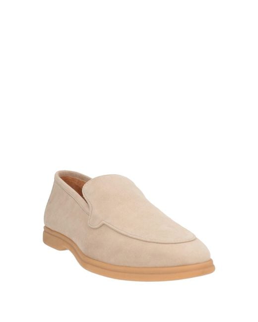 Eleventy Natural Loafers Leather for men