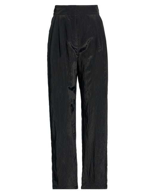 ARMANI EXCHANGE Black Pants Viscose, Polyamide