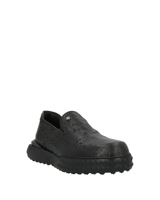 Giovanni Conti Black Sneakers Leather for men