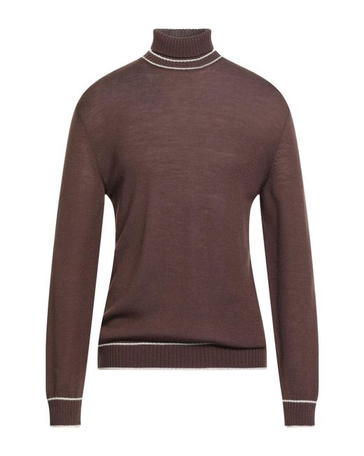 Eleventy Brown Turtlenecks for men