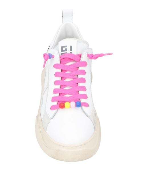 GIO+ Pink Sneakers Leather
