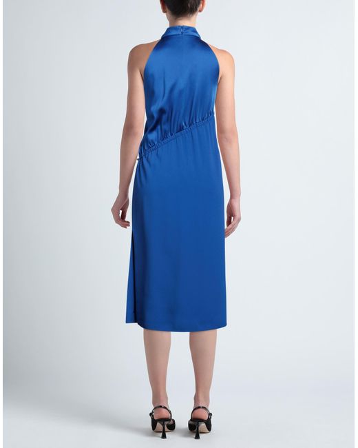 Boutique Moschino Blue Midi-Kleid