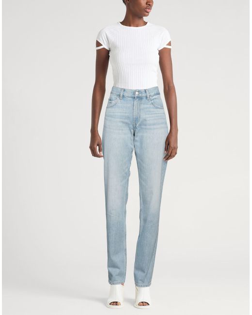 Helmut Lang Blue Jeans Cotton