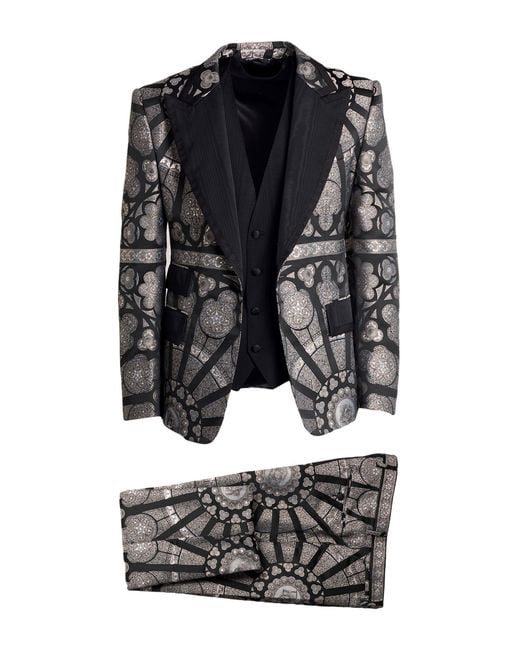 Dolce & Gabbana Black Suits for men