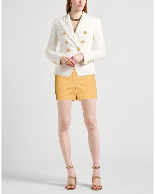 Ferragamo Yellow Mustard Shorts & Bermuda Shorts Cotton