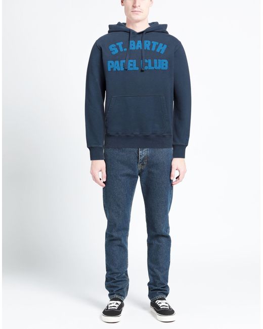 Mc2 Saint Barth Blue Sweatshirt for men