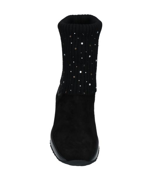 Hogan Black Ankle Boots