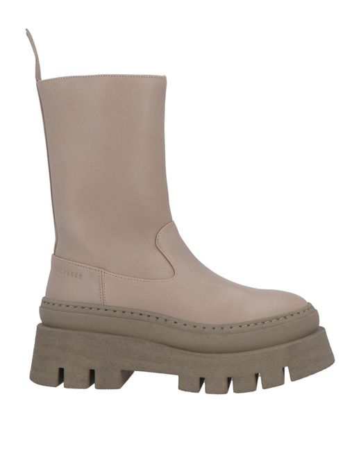 COPENHAGEN Brown Boot Leather