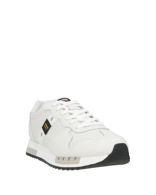 Blauer White Trainers for men