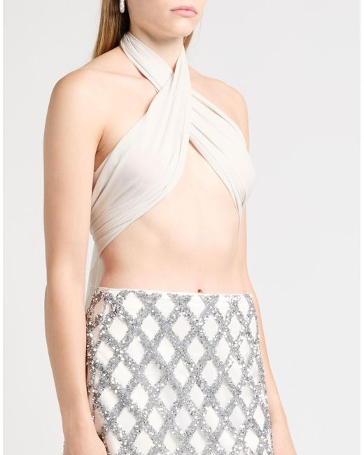 AMI White Top Silk
