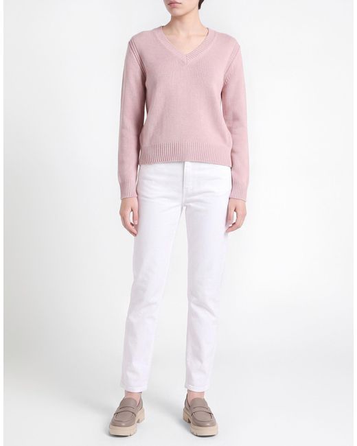 Dondup Pink Sweater Wool, Cashmere