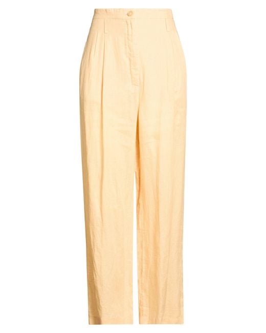 Erika Cavallini Semi Couture Natural Pants