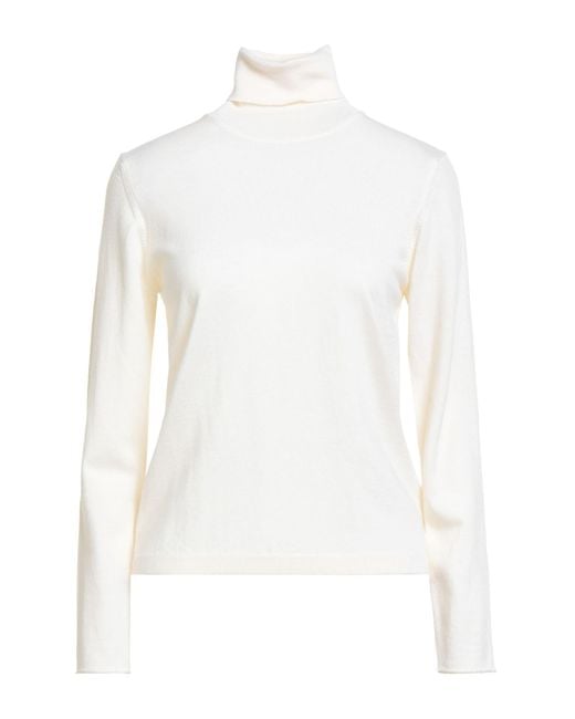 Crossley White Turtleneck