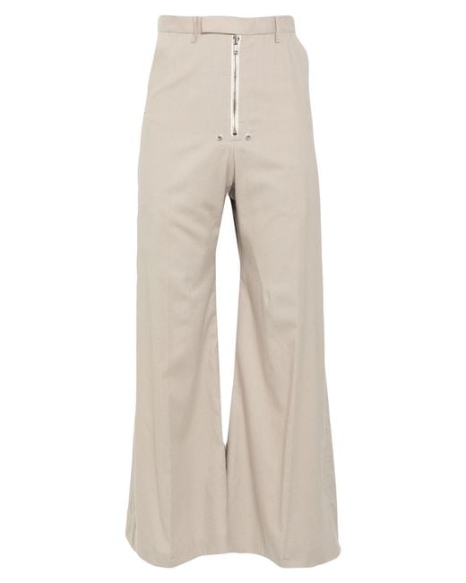 Rick Owens Natural Pants Cotton, Wool for men