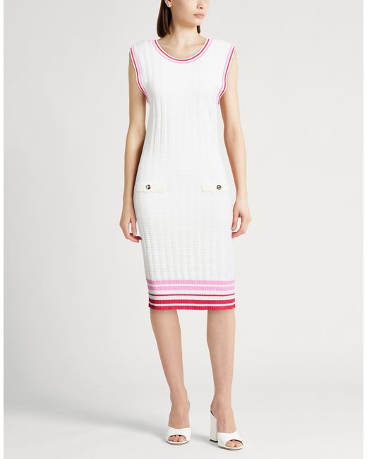 Liu Jo White Midi Dresses