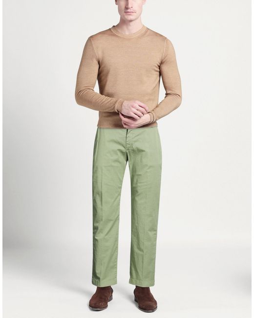Entre Amis Green Light Pants Cotton, Elastane for men