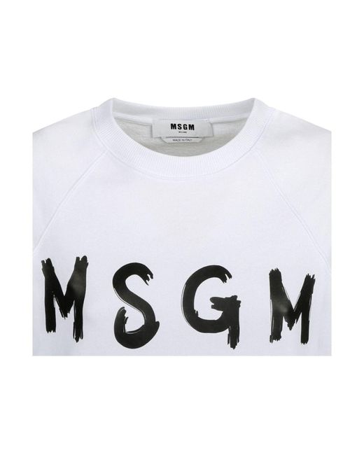 MSGM Gray Sweatshirt