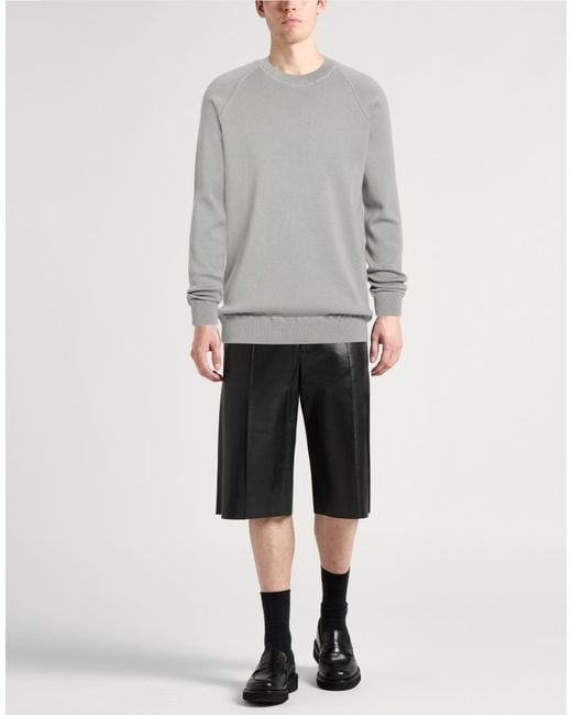 Boglioli Gray Sweater Cotton, Cashmere for men