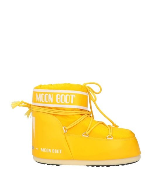 Moon Boot Yellow Ankle Boots for men