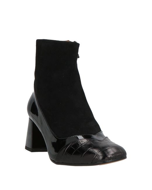 Audley Black Ankle Boots