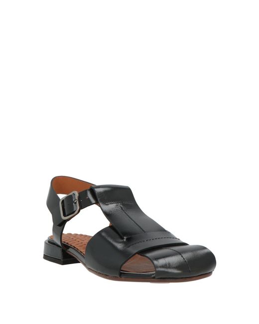 Chie Mihara Black Sandals