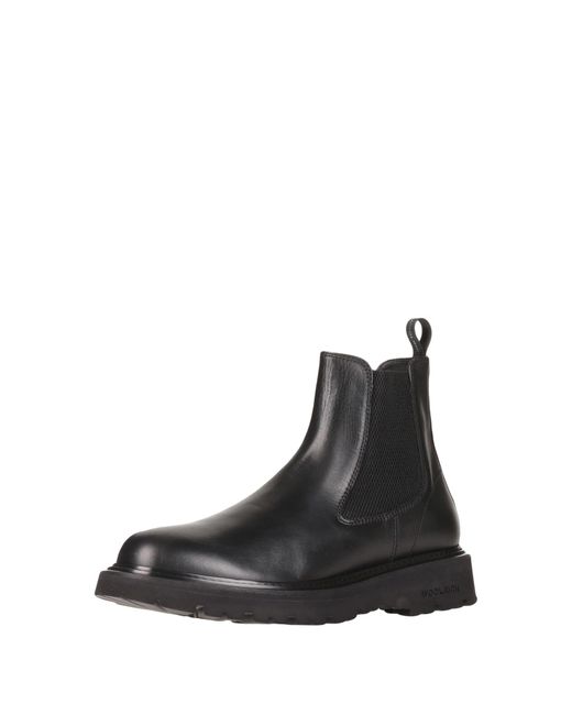 Woolrich Black Ankle Boots for men