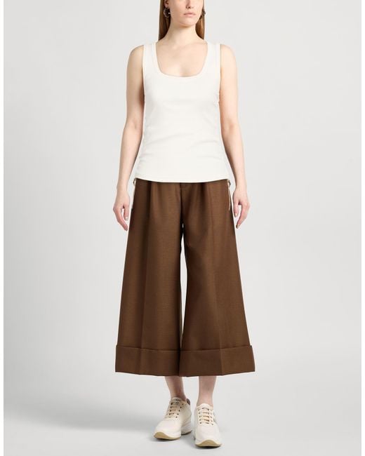 Burberry White Tank Tops