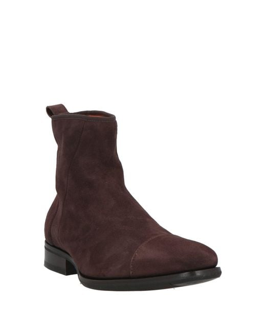 Santoni Stiefelette in Brown für Herren