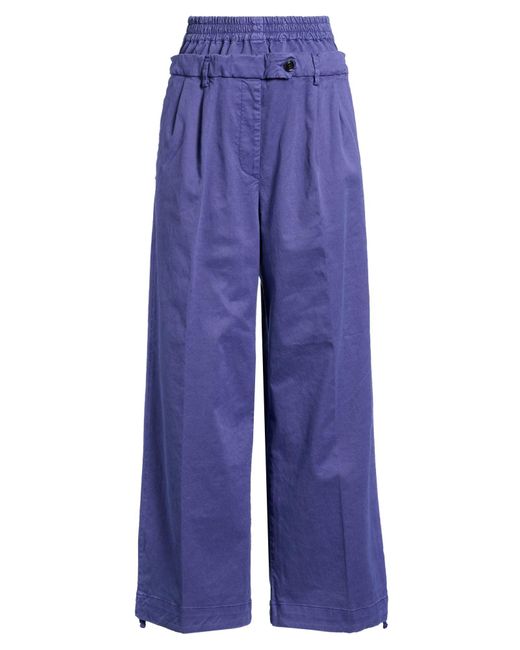 White Sand Blue Pants