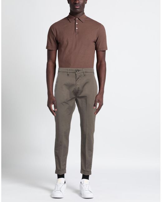 LABORATORI ITALIANI Gray Trouser for men