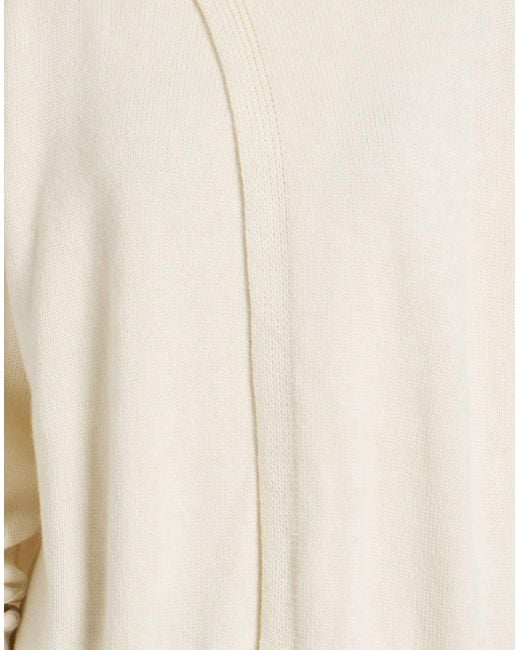 Liviana Conti White Turtleneck Polyamide, Cashmere
