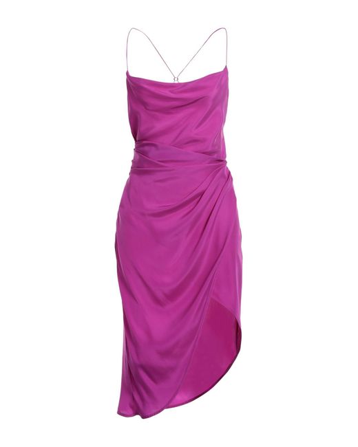 GAUGE81 Purple Mini Dress