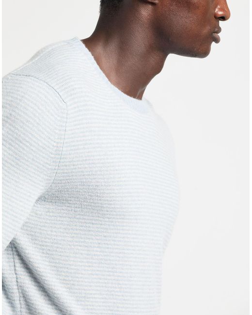 Fedeli Gray Light Sweater Cashmere for men