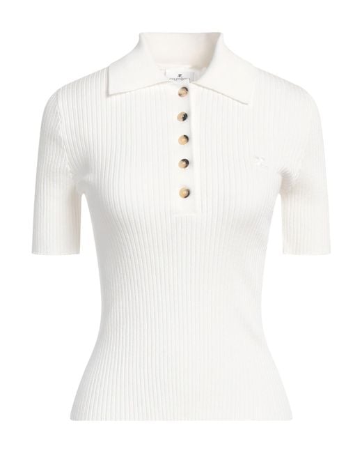 Courreges White Jumper