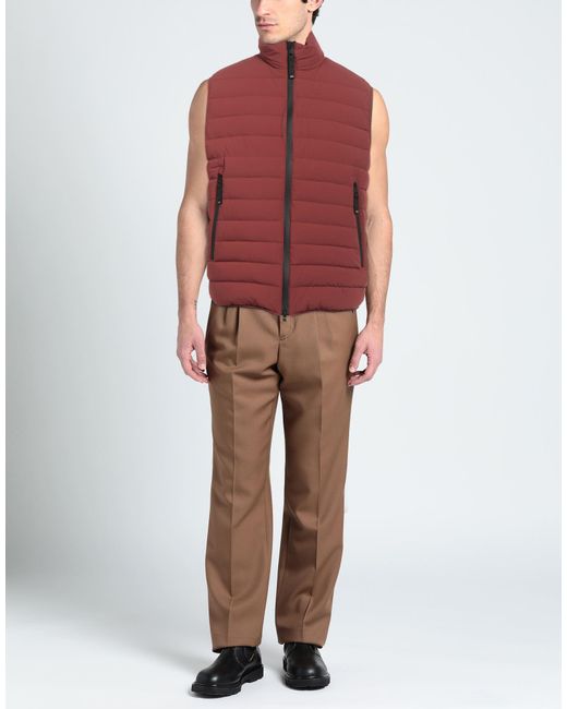 DUNO Red Down Jacket for men