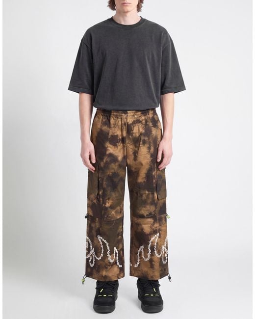 Barrow Brown Pants Cotton, Elastane for men