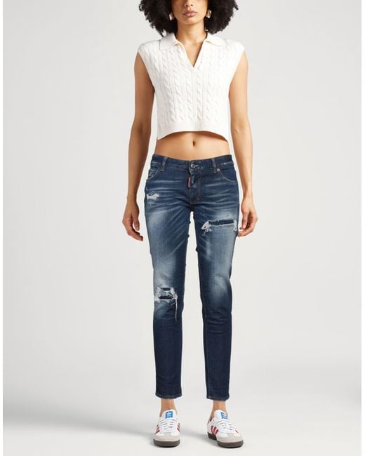 DSquared² Blue Jeans Cotton, Elastane
