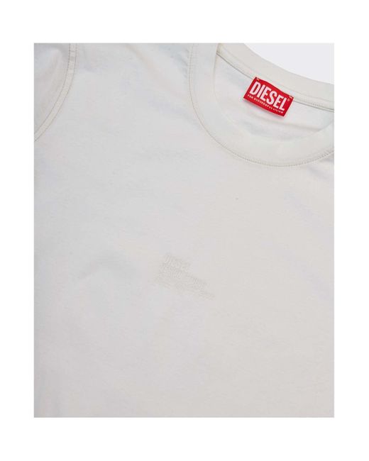 T-shirt DIESEL pour homme en coloris White