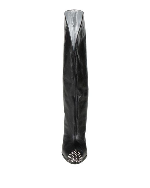 Givenchy Black Boot Leather