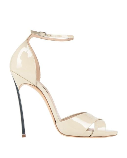 Casadei White Sandale