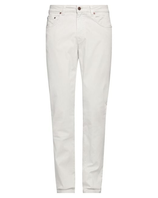 Boglioli White Trouser for men