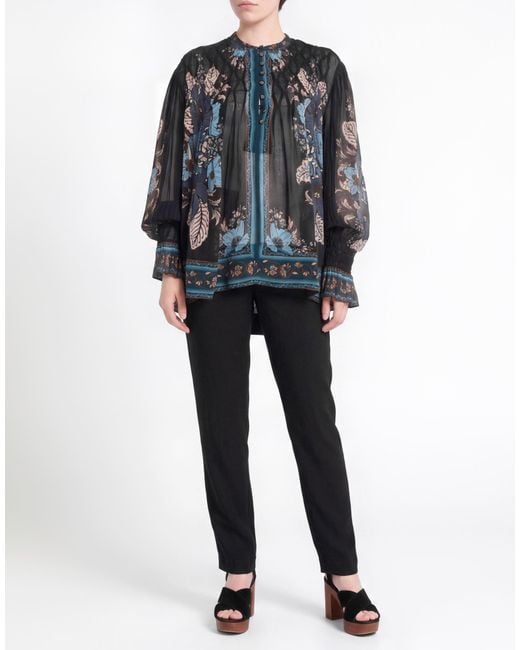 Farm Rio Black Midnight Top Viscose