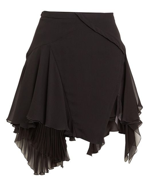 Versace Black Mini Skirt