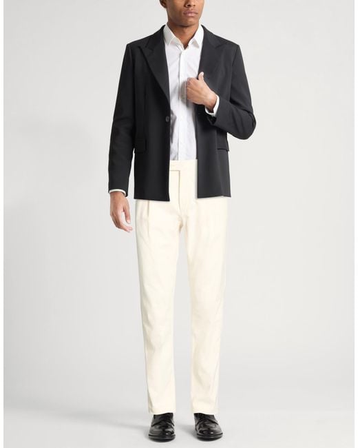 Caruso Natural Pants Cotton, Elastane for men