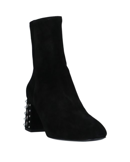 Ash Black Ankle Boots